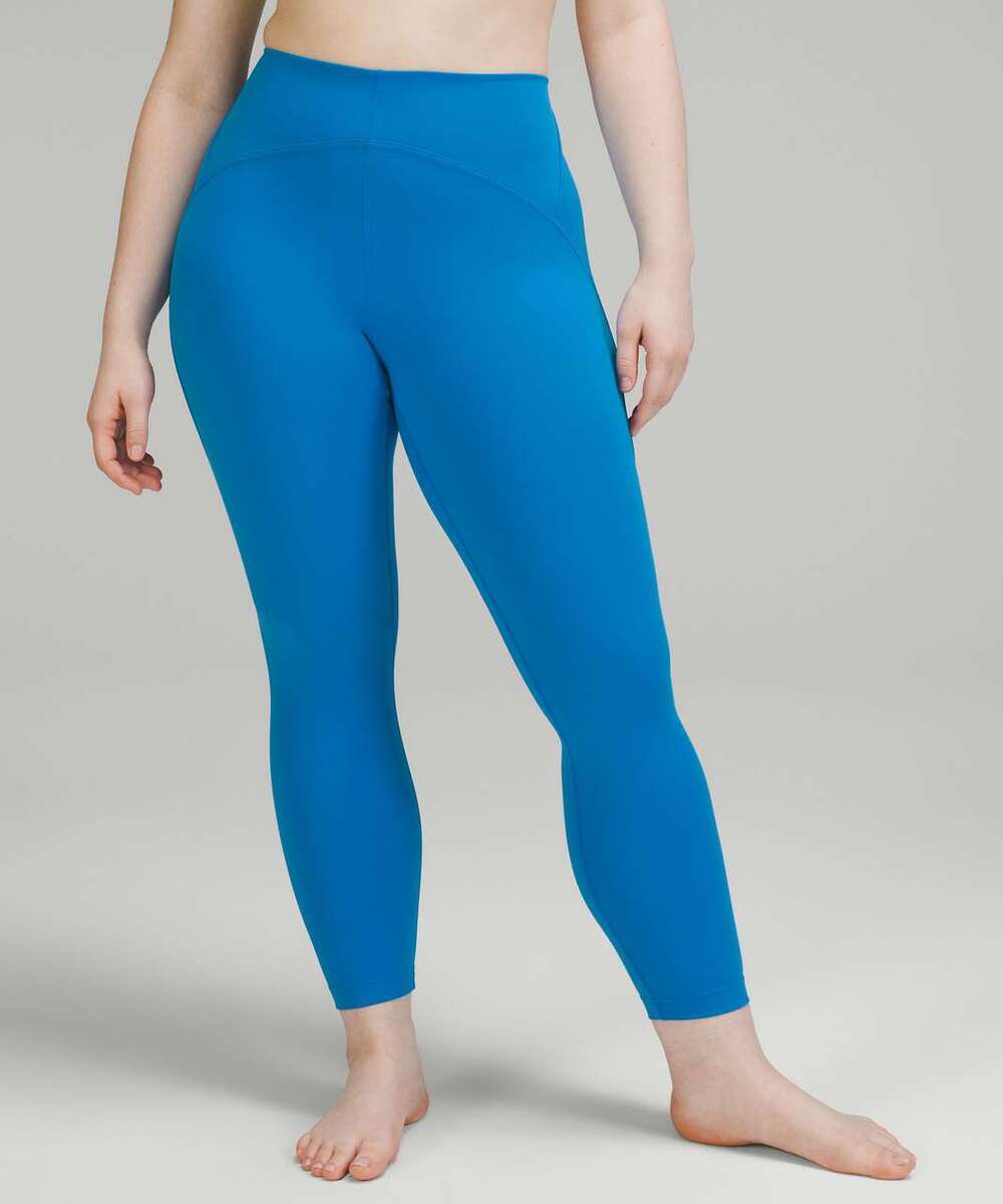 Lululemon InStill High‑Rise Tight 25” SmoothCover Sze 2 Blue